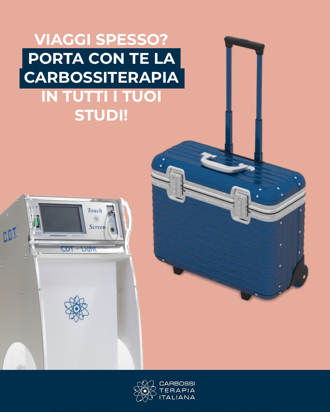 Pratichi in più sedi? Puoi portare la nostra CDT LIGHT sempre con te perché entra perfettamente in un normale trolley!Contattaci per saperne di più.#CarbossiterapiaItaliana #CDTLight #mesotherapy #botox #skincare #carboxy #fillers #bbglow #skinrejuvenation #bbglowmasterclass #bbglowtraining #pdothreads #sculptra #microneedling #sculptrabuttlift #pdo #pdothreadsfacelift #nosejob #cheekfiller #kaliebamedspa #varicoseveins #liquidnosejob #bbglowtreatment #nosepdothreads