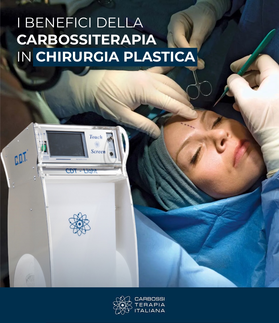 La carbossiterapia è un ottimo complemento nella preparazione e nel post-operatorio per interventi come la liposuzione, lipoaspirazione e l’addominoplastica.
Questo trattamento, che prevede la somministrazione di anidride carbonica medicale nel tessuto sottocutaneo, consente un miglioramento del risultato finale e una diminuzione dei tempi di recupero post-intervento.
I medici che integrano la carbossiterapia nel protocollo pre e post operatorio possono offrire ai pazienti un miglior percorso di cura, grazie all'azione della carbossiterapia e alle sue proprietà lipolitiche, che permette un miglioramento dell'irregolarità e dell'elasticità cutanea. In sintesi, la carbossiterapia rappresenta un approccio clinico efficace per ottimizzare gli esiti chirurgici e migliorare la soddisfazione dei pazienti.
Scopri di più sulle tanti applicazioni d’uso della carbossiterapia nel nostro sito web 👉 https://carbossiterapia.it/applicazioni-e-soluzioni/
#CarbossiterapiaItaliana