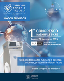 🎓 SICFE 2025 – Roma, MAXXI Museo Nazionale delle Arti del XXI secolo
📅 Sabato 2025 (data definitiva in aggiornamento)

✨ Carbossiterapia tra funzione e bellezza: evidenze, protocolli e visioni future
Una giornata di alta formazione dedicata alla carbossiterapia come strumento medico tra salute, rigenerazione e armonia estetica.

🔬 Tavole rotonde, lectio magistralis e sessioni tematiche su:
• Impatto sistemico e applicazioni in medicina estetica e funzionale
• Nuove frontiere della bellezza consapevole
• Strategie integrate per il benessere cellulare e cutaneo
• Visioni normative e formative per il futuro della disciplina

🧠 Tra i relatori: Cesare Brandi, Nadia Fraone, Pier Antonio Bacci, Adelina Petrone, Maura Secchi, Monica Baldessin, e molti altri esperti di riferimento.

📍 MAXXI – Roma
📚 4,9 crediti ECM | Corso rivolto ai Medici Chirurghi di tutte le discipline

👉 Unisciti a noi per esplorare il futuro della carbossiterapia, tra funzione, fisiologia e bellezza consapevole.

#SICFE2025 #Carbossiterapia #MedicinaEstetica #Rigenerazione #SaluteEBellezza #FormazioneECM #SIME #MAXXIRoma