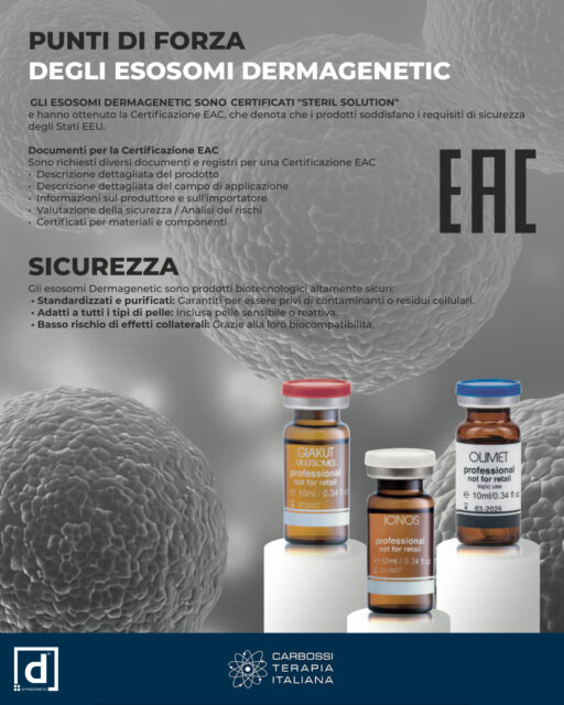 🌟 Scopri la nostra linea di prodotti a base di esosomi realizzata in collaborazione con Dermagenetic online👉 https://carbossiterapia.it/esosomi-e-multiesosomi/#Carbossiterapiaitaliana #Dermagenetic #Esosomi