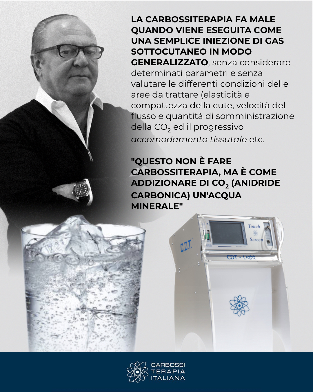 Può un device cambiare TOTALMENTE la percezione che si ha di una terapia, e in meglio?
Scoprite di più sulla nostra CDT LIGHT HIGH TECH, device medicale approvato dal Ministero della Salute, e sul perché siamo il Gold Standard quando si parla di #carbossiterapia.

👉 https://carbossiterapia.it/carbossiterapia-come-funziona/
#CarbossiterapiaItaliana
