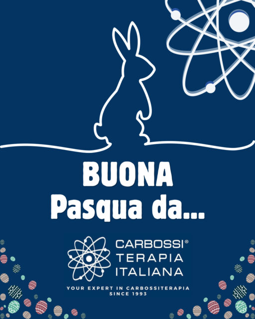 Auguriamo a tutti i nostri partner e staff una buona #Pasqua e #Pasquetta 🥚🐰🥳We wish all our partners and staff a happy #Easter and #Easter Monday 🥚🐰🥳#CarbossiterapiaItaliana