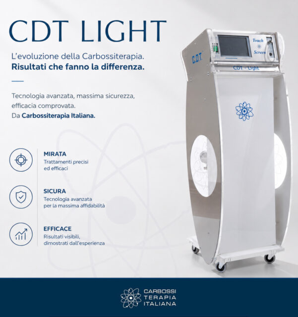 CDT LIGHTL’evoluzione della carbossiterapia firmata Carbossiterapia Italiana.Tecnologia avanzata, precisione e affidabilità si incontrano in un dispositivo progettato per offrire trattamenti efficaci, sicuri e mirati.✨ Risultati visibili🛡️ Massima sicurezza🎯 Precisione terapeutica🇮🇹 Innovazione Made in ItalyCDT Light rappresenta una nuova generazione di carbossiterapia: essenziale nel design, avanzata nelle performance.#CDTLight #CarbossiterapiaItaliana #Carbossiterapia #AestheticMedicine #MedicalDevice #BeautyTechnology #MadeInItaly #SkinRejuvenation #ProfessionalAesthetic