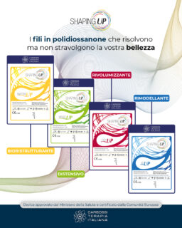 #ShapingUp è l’innovativo trattamento estetico che risolve ma non stravolge. Grazie all’uso di fili biorivitalizzanti in polidiossanone ridona elasticità, vitalità e tonicità alla tua pelle senza ricorrere a bisturi e anestesia.

Contattaci o visita il sito web per scoprire l’intera linea.
👉 https://www.shapingup.it/home/
#CarbossiterapiaItaliana